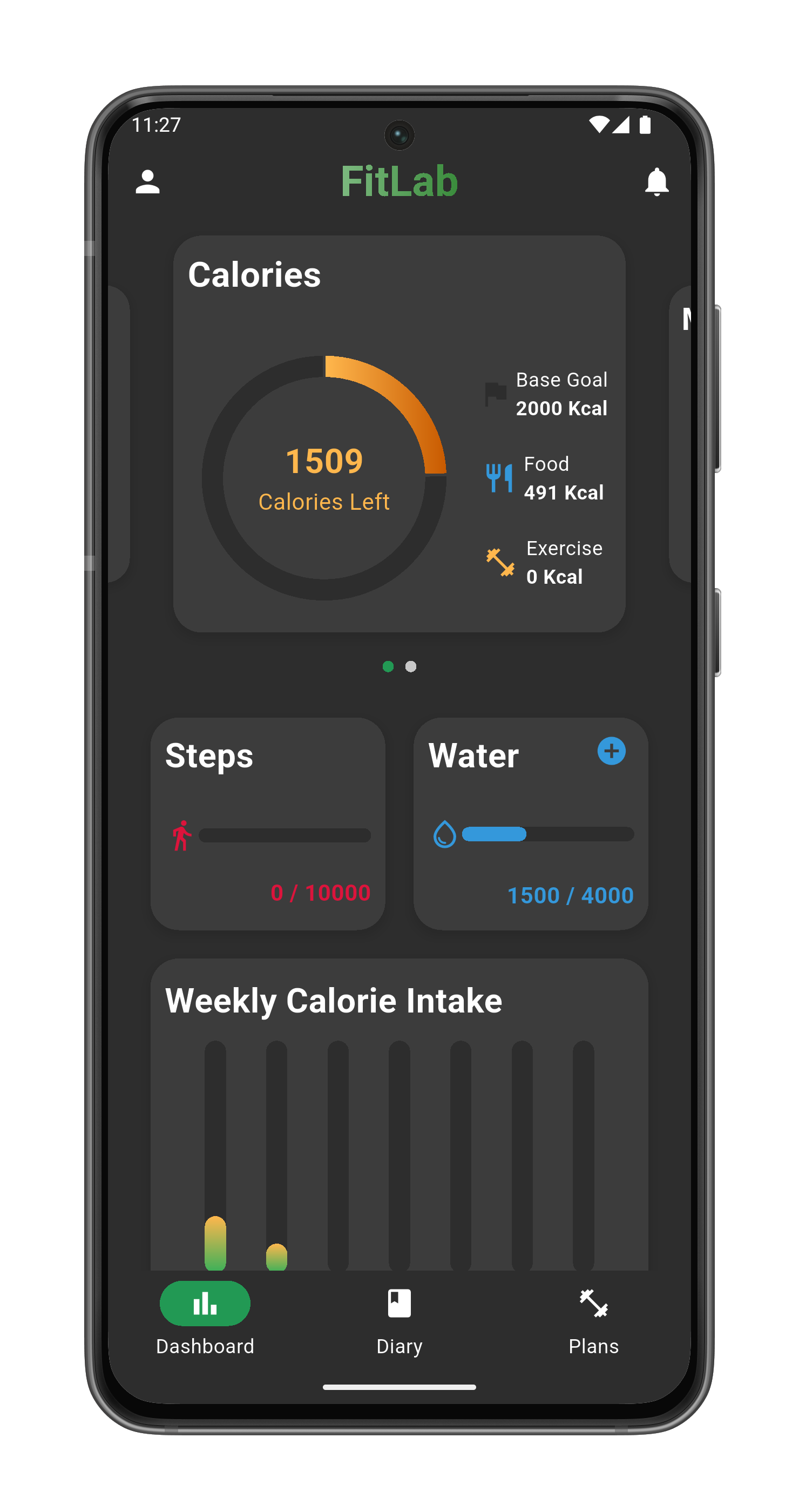 FitLab App Screenshot